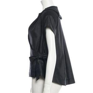 VPL Notched Lapel Surplice‎ Sash tie Swing Jacket